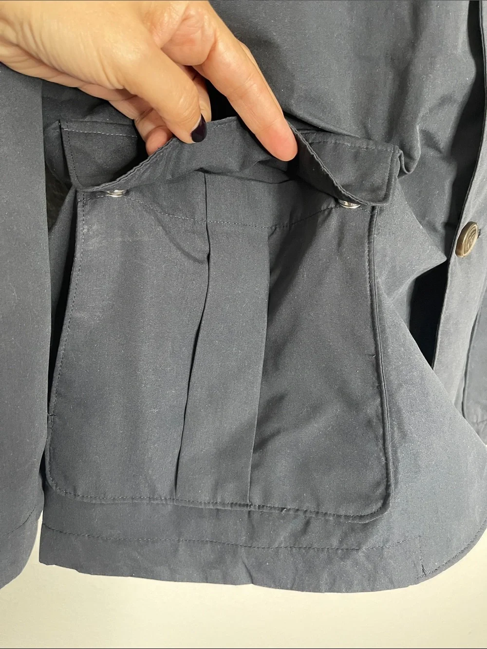 Turtleson Black Zip & Button Closure Golf Utility Pockets Jacket Men's Size 2XL